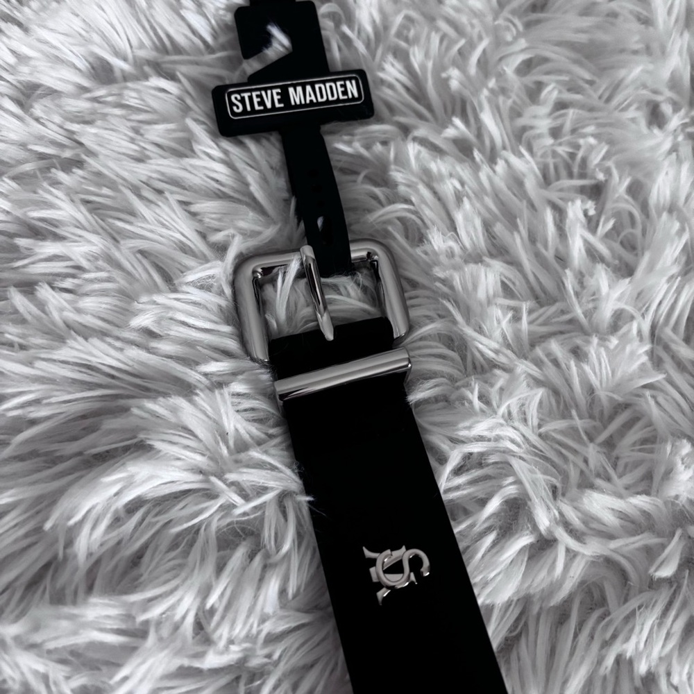 Black Steve Madden Belt size large